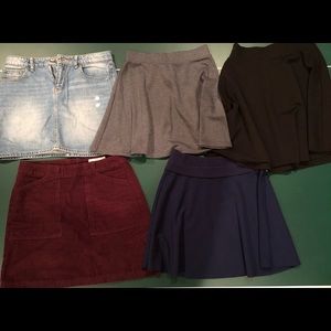 Women’s and girl’s skirts